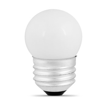 Night Light Bulb, White 120 Volt 7.5 Watt
