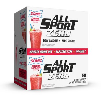 All Sport Zero Powder Sticks, Cherry Limeade - 50pk