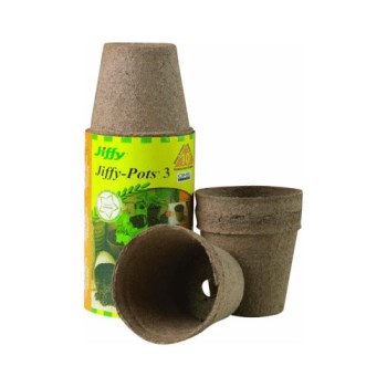 Jiffy 3" Peat Pots 10-Pack - OMRI Listed
