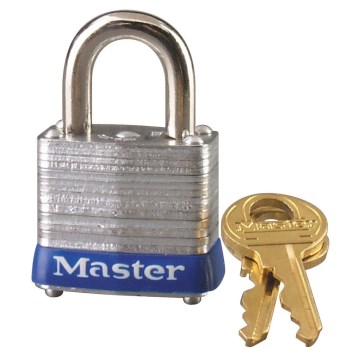 Master Lock No. 7 Laminated Steel Padlock - Key #P216