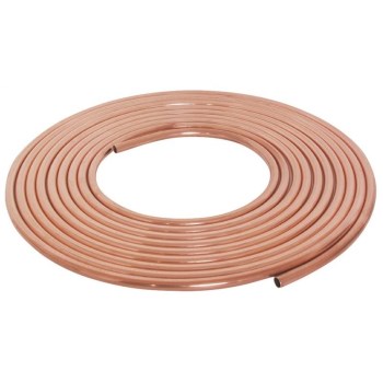 Soft Copper Tubing, Type K - 3/4" x 60 Ft