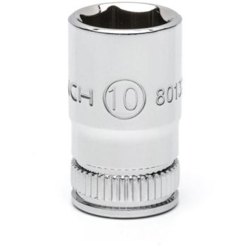 GearWrench 6-Point Metric Socket - 1/4" Drive, 10mm