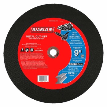 Diablo Metal Cut-Off Disc   9" x 0.090"