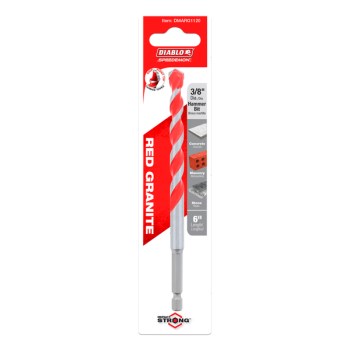 Diablo Carbide Hammer Drill Bit - 3/8" x 6"