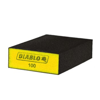 Diablo Flat Edge Sanding Sponge, 100 Grit