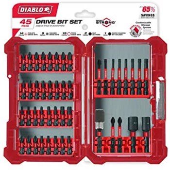 45 Piece Screwdriving Set