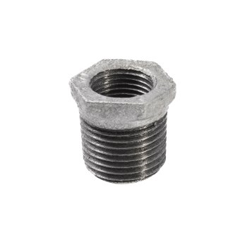 Anvil/Mueller Malleable Hex Bushing, Galvanized - 1-1/4" x 3/4"