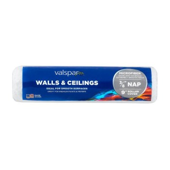 Valspar Woven Microfiber Roller Cover - 9" x 3/8" Nap