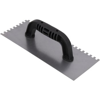 Marshalltown QLT Economy Square Notch Trowel  1/4" x 1/4" x 1/4"