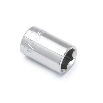 1/4" Drive Socket, 6-Point - 3/8"