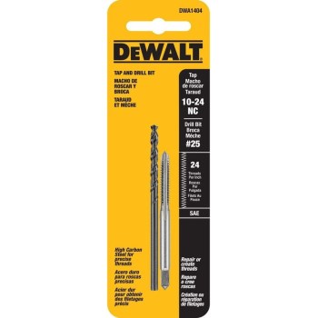 DeWalt Drill and Tap Set - 10-24 NC
