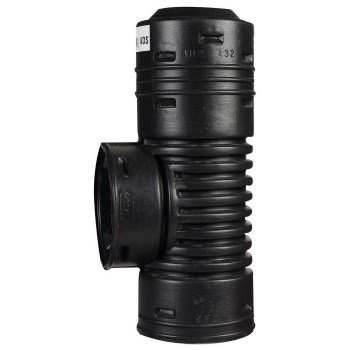 ADS 4" Single Wall Corrugated Blind Tee