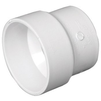 Charlotte Pipe DWV S&D Adapter Coupling - 4"