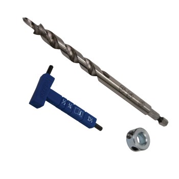 Kreg Pocket-Hole Drill Bit with Stop Collar