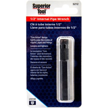 Superior Tool Internal Pipe Wrench - 1/2"