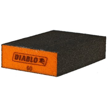 Diablo Flat Edge Sanding Sponge, 60 Grit