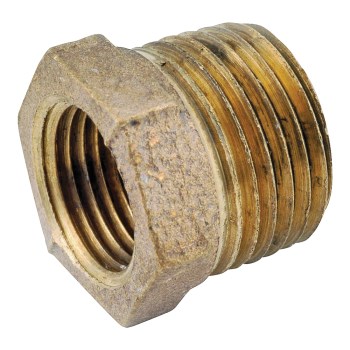 Anderson Metals Lead Free Brass Hex Bushing - 3/4" x 1/4"