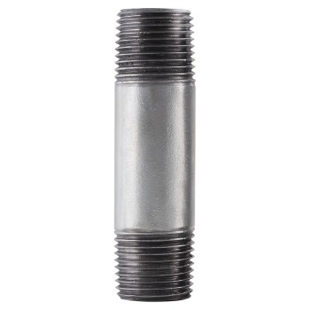 Pipe Nipple, Galvanized Steel - 3/4" x 5-1/2"