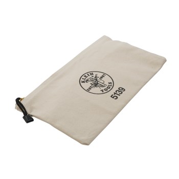 Canvas Zipper Tool Bag - 12-1/2" x 7"