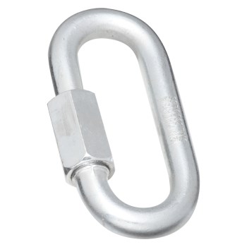 Zinc Plated Quick Link, 3150 bc 1 / 2 Inches 