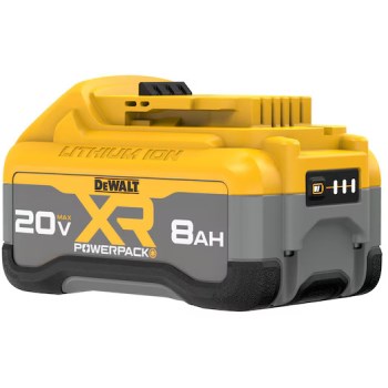 DeWalt 20V MAX XR PowerPack Battery   8AH