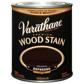 Varathane Premium Wood Stain, Espresso - Quart