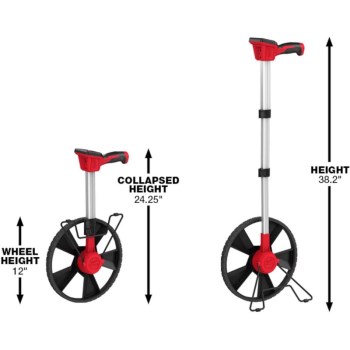 Digital Measuring Wheel - 12"