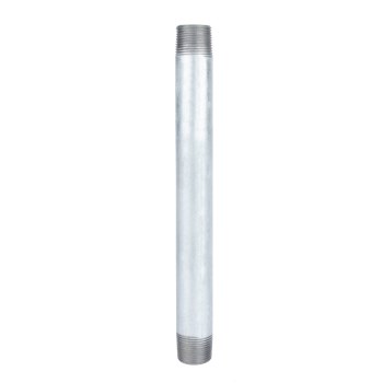 Galvanized Steel Pipe Nipple - 1-1/2" x 10"