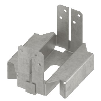 USP Triple-Zinc Post Anchor - 4 x 4
