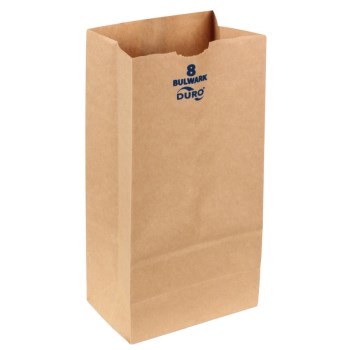 Heavy Duty Grocery Bag, Brown - 8 Lb