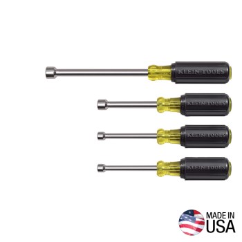 Cushion-Grip Nut Driver Set - 4-Piece