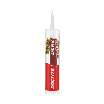 Acrylic Caulk with Silicone - White