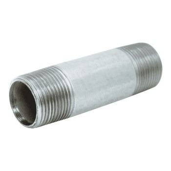 Pipe Nipple, Galvanized Steel - 1/4" x 2"
