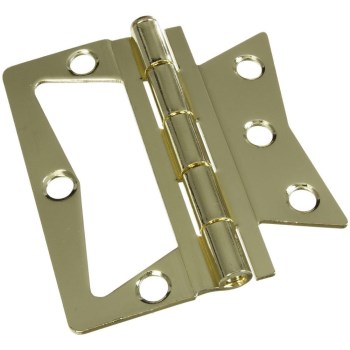 Surface Mounted Hinges, Brass - 3-1/2"