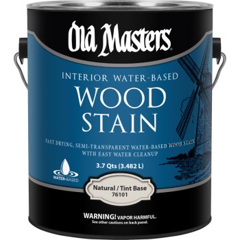 Water-Based Interior Wood Stain, Tint Base ~ Gallon 