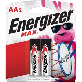 AA Batteries, Alkaline - 2pk
