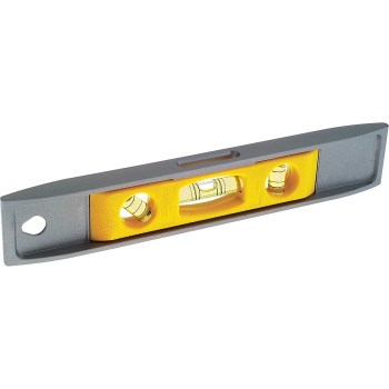Stanley Magnetic Torpedo Level   3 Vial    9"