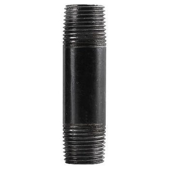 Black Pipe Nipple - 2" x 5"