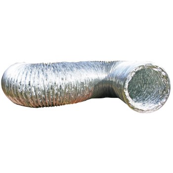 Hart & Cooley SilverDuct Aluminum Dryer Duct - 4" x 5 Ft
