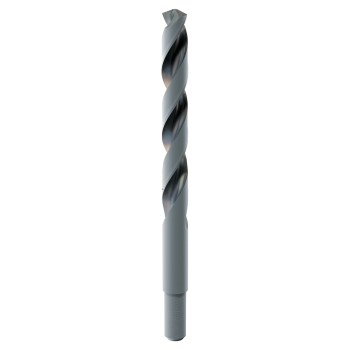 Irwin Black Oxide Drill Bit, Reduced Shank - 7/16"