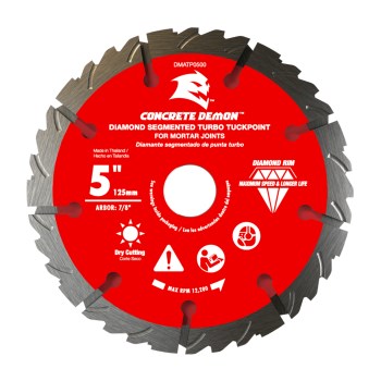 Diamond Tuck Point Blade - 5"