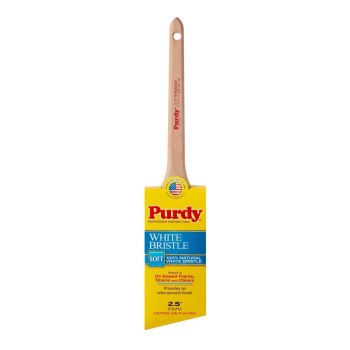 Purdy White Bristle Adjutant Angle Sash Brush - 2-1/2"