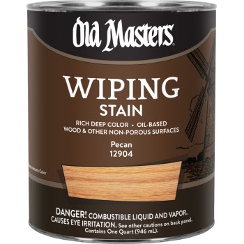 Oil-Based Wiping Stain,  Pecan  ~  Quart 