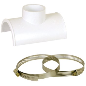 Sioux Chief PVC Smart Saddle DWV Tee Kit - 4" x 2"