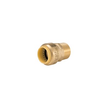 Push Fit MPT Adapter - 3/4"
