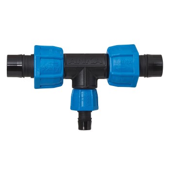 Watts ANKA Reinforced Nylon Reducing Tee - 1" x 1" x 1/2"