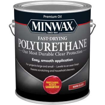 Minwax 71030 Fast Drying Interior Polyurethane,  Clear Gloss  ~ 1 Gal