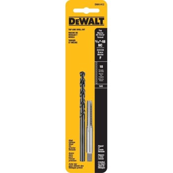 DeWalt Drill and Tap Set - 5/16-18 NC
