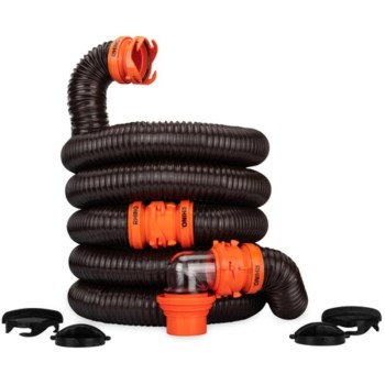 Camco RhinoFLEX Sewer Hose Kit   20 Ft