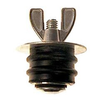 Galvanized Steel Test Plug   4"